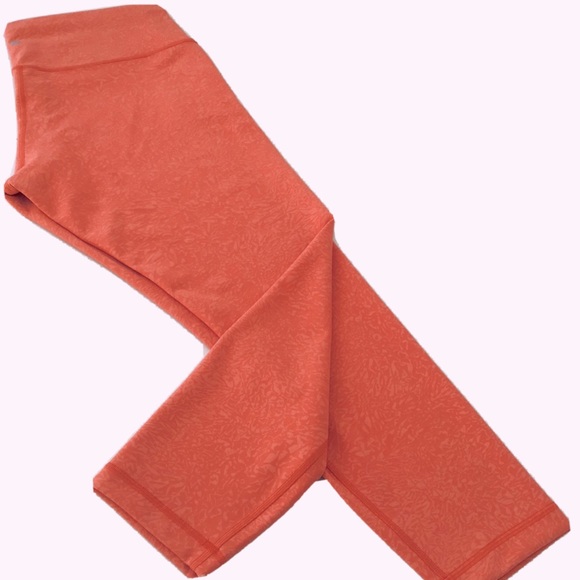 NEW Lululemon Wunder Train HR Tight 25” CRWC Coral - Picture 3 of 10